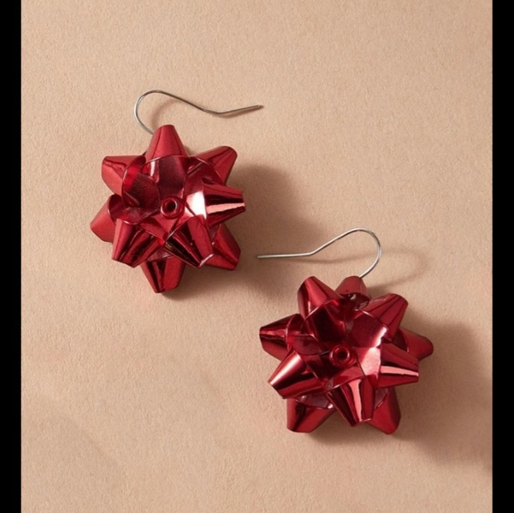 Dangle Bow drop earrings - Picture 2 of 16